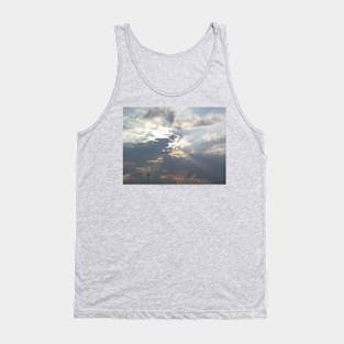 Cloudy sky Tank Top